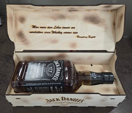 0140- Holzkiste Jack Daniels Nr.7, 700 ml