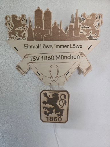 0130- LED Wandlampe TSV 1860 München