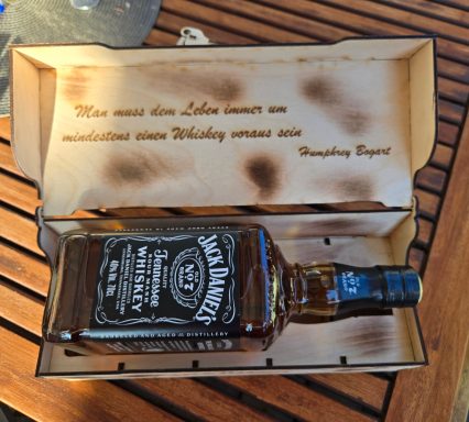 0140- Holzkiste Jack Daniels Nr.7, 700 ml