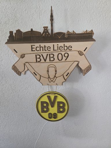 0130- LED Wandlampe BVB